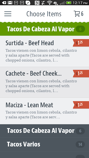 La Salsa Verde Taqueria Screenshot 2