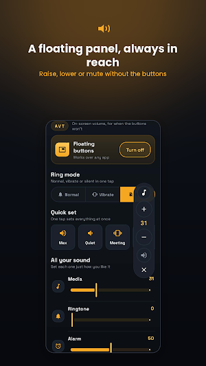 Volume control button Screenshot 3
