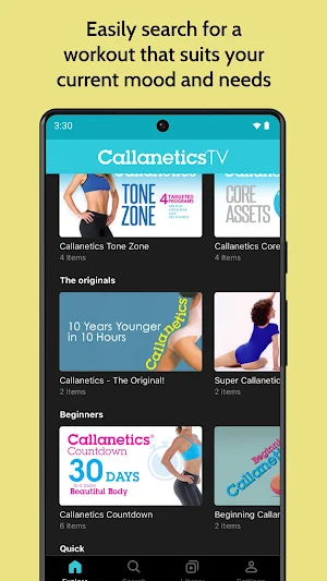 Callanetics TV Screenshot 2