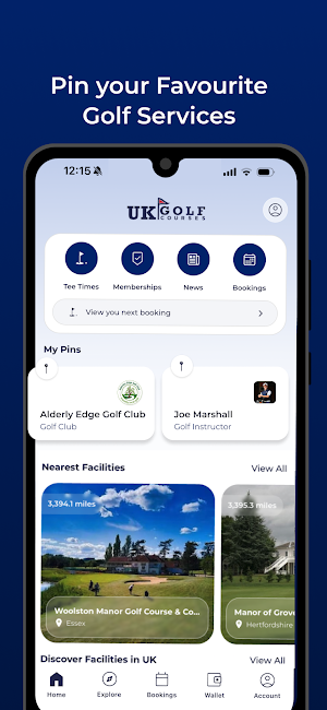 UK Golf Courses Screenshot 3