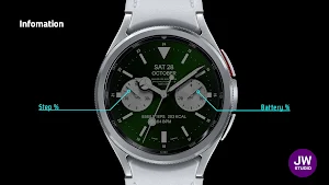 JW111 MP jwstudio watchface Screenshot 1