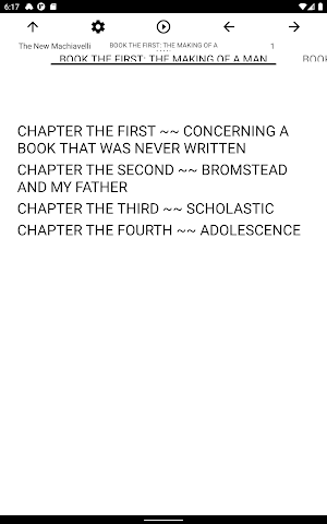 Book, The New Machiavelli Screenshot 3