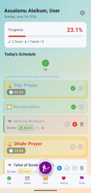 Yaumi: Plan Around Prayers Screenshot 0