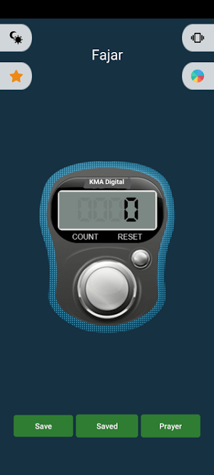 Digital Tasbeeh Counter Screenshot 1
