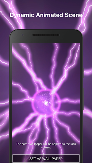 Energy Ball Live Wallpaper Screenshot 1