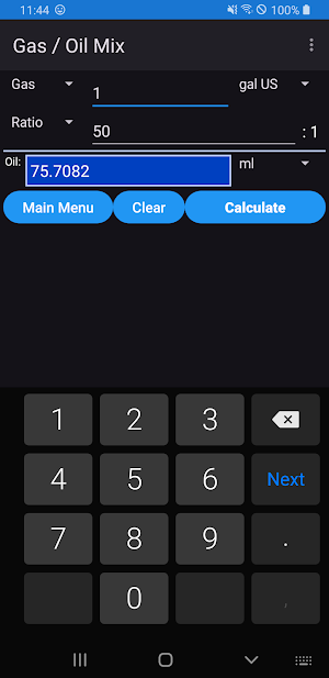 RC Calculators Pro Screenshot 2