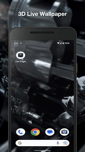 Car Engine Live Wallpaper Screenshot 0