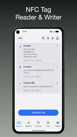 Sarotis-NFC Tools / Reader Screenshot 0