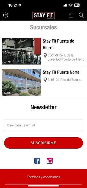 Stay-Fit Fitness Center Screenshot 0
