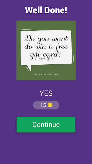 Reward Shein Gift Card Screenshot 0