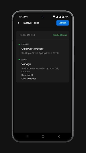 Wajabat Driver Screenshot 1
