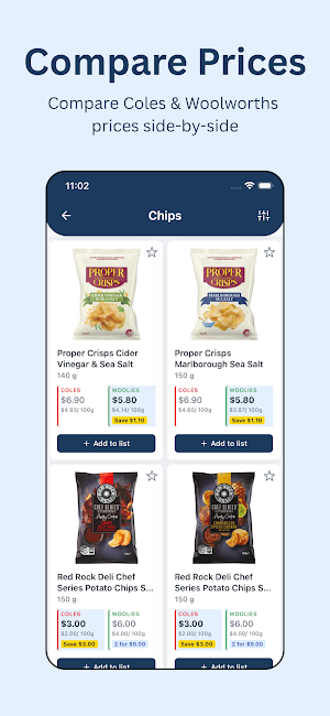 StockUp - Grocery Prices Screenshot 0
