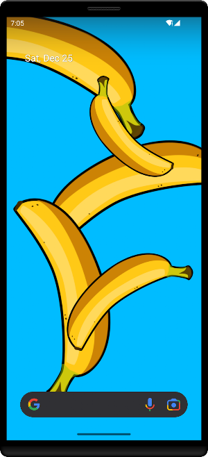 Bananas Live Wallpaper Screenshot 3