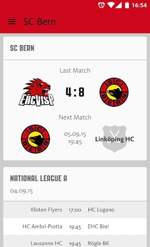 SC Bern Screenshot 1