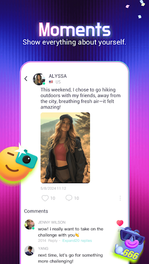 Lado - Chat with real people Screenshot 0