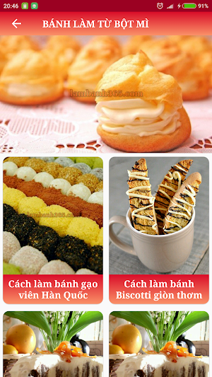 Công Thức Làm Bánh | Bánh Ngon Screenshot 3
