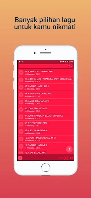 Lagu Jambi Kerinci Full Album Screenshot 1