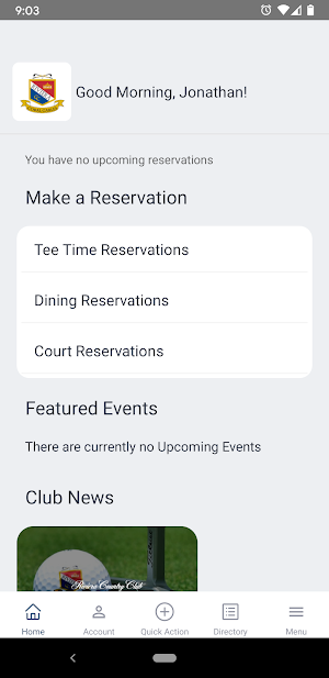 Riviera CC Coral Gables Screenshot 1