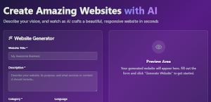 MASTER WEBSITE AI GENERATOR Screenshot 3