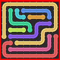 Think Flow: Pipe color Puzzles