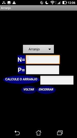 Combinações Matemáticas Screenshot 2