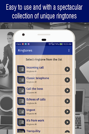 business ringtones for phone Screenshot 1