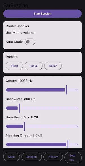 Ear Buzzing Screenshot 2