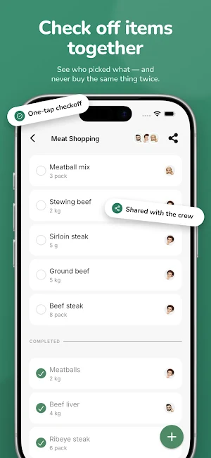 Grocery & Shopping List App Screenshot 2
