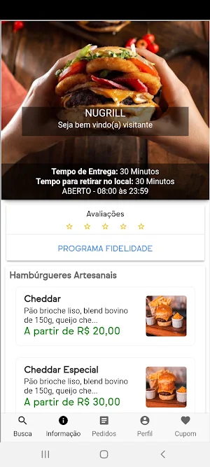 Nugrill Hamburgueria Artesanal Screenshot 0