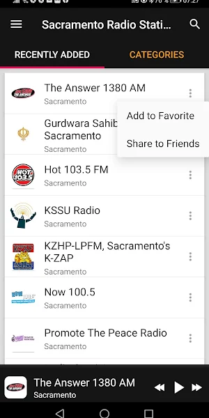 Sacramento Radio Stations - California, USA Screenshot 1