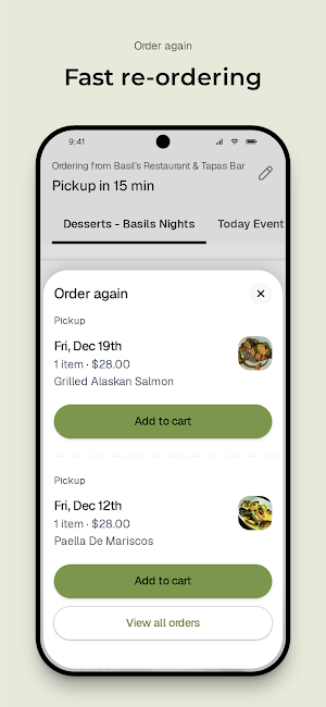 Basil's Restaurant & Tapas Bar Screenshot 3