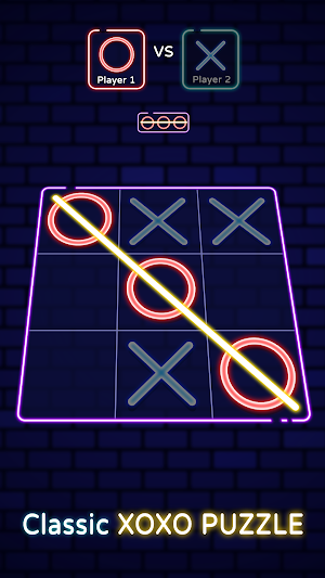 Tic Tac Toe 2 player - XO Screenshot 0