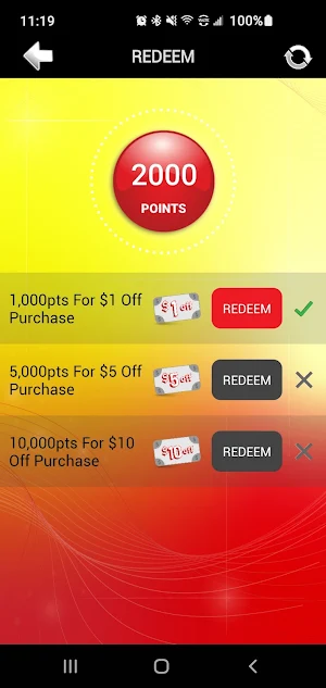 Wow Rewards Screenshot 2
