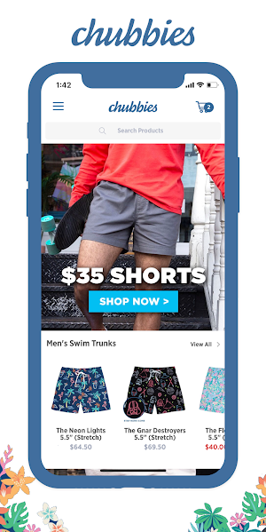 Chubbies Shorts Screenshot 0
