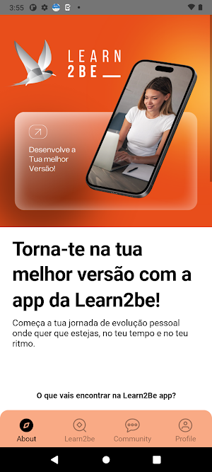 Learn2be - Sê o Melhor de Ti Screenshot 0