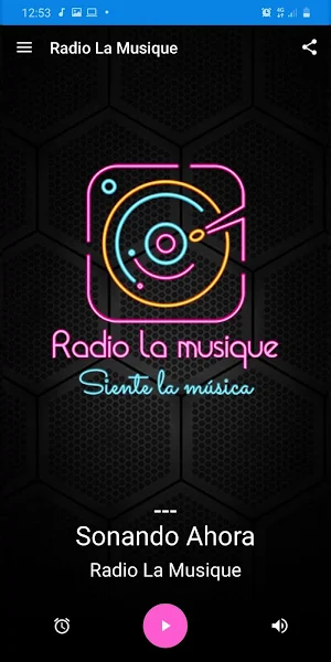 Radio La Musique Screenshot 1