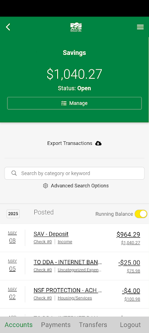 ACB Bank Mobile Screenshot 3