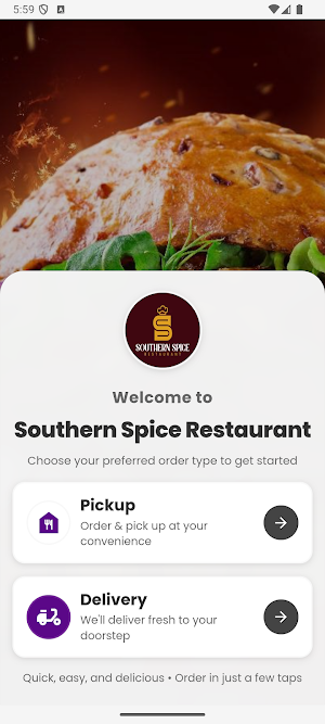 Southern Spice Restaurant Screenshot 0