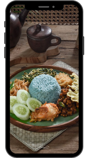 Rice Dishes Wallpaper Screenshot 1