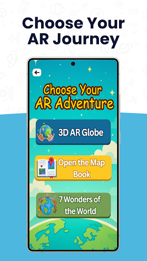 AR World Map Screenshot 1