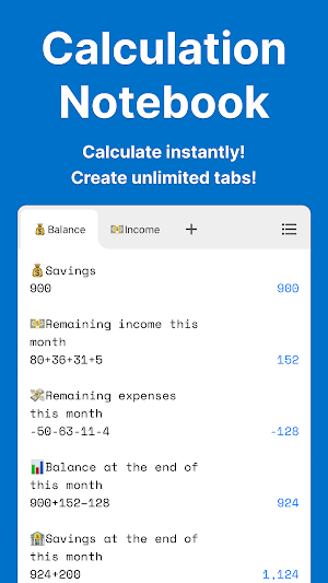 CalcNotes - Calculation memo Screenshot 0
