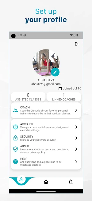 Trainer Trace - Client Screenshot 2