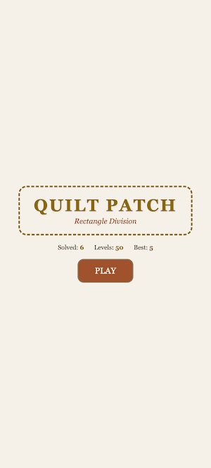QuiltPatch: Rectangle Division Screenshot 0
