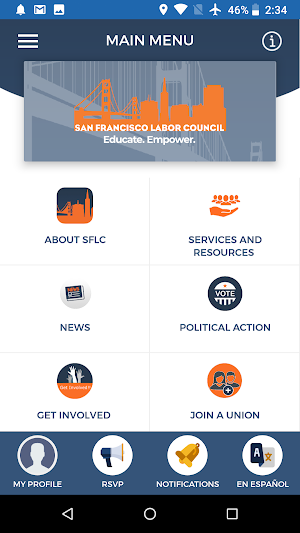 SF Labor Council Screenshot 2