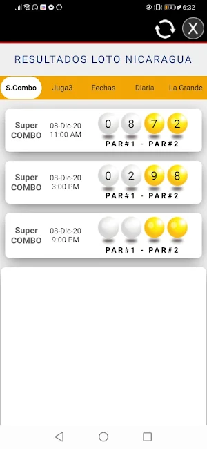 Diaria Nica Resultados Screenshot 0