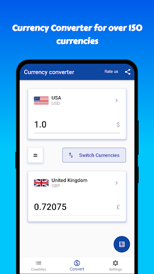 Free Currency Converter Screenshot 0