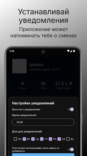 Счетчик зарплаты и доходов Screenshot 3