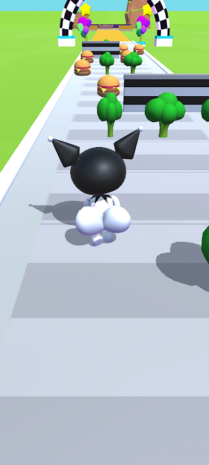 Kuromi Twerk Race 3D Screenshot 2