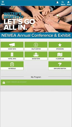 NEWEA Events Screenshot 0