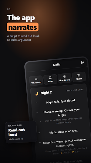 Mafia: Party Game for Friends Screenshot 2